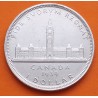 CANADA 1 DOLAR 1939 PARLAMENTO VISITA REAL KM.38 MONEDA DE PLATA MBC++ Royal Visit silver coin R/1