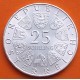 AUSTRIA 25 SCHILLINGS 1970 FRANZ LEHAR MUSICO y COMPOSITOR KM.2907 MONEDA DE PLATA EBC Österreich silver