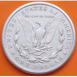 ÚLTIMO AÑO DE FABRICACIÓN x ESTADOS UNIDOS 1 DOLAR 1921 S MORGAN KM.110 MONEDA DE PLATA MBC+ USA $1 Dollar coin R/1
