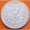 ÚLTIMO AÑO DE FABRICACIÓN x ESTADOS UNIDOS 1 DOLAR 1921 S MORGAN KM.110 MONEDA DE PLATA MBC+ USA $1 Dollar coin R/1