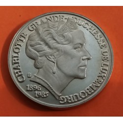 LUXEMBURGO 5 ECU 1996 GRAN DUQUESA CHARLOTTE KM.X. 63 MONEDA DE NICKEL SC Luxembourg