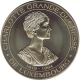 LUXEMBURGO 5 ECU 1996 GRAN DUQUESA CHARLOTTE 50 ANIVER. KM.X. 49 MONEDA DE NICKEL SC Luxembourg