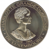 LUXEMBURGO 5 ECU 1996 GRAN DUQUESA CHARLOTTE 50 ANIVER. KM.X. 49 MONEDA DE NICKEL SC Luxembourg