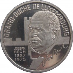LUXEMBURGO 5 ECU 1993 GRAN DUQUE ESCUDO CIUDAD KM.X.35 MONEDA DE NICKEL SC Luxembourg