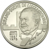 LUXEMBURGO 5 ECU 1993 JOSEPH BECH Gran Duque KM.X.35 MONEDA DE NICKEL SC Luxembourg