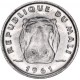MALI 5 FRANCOS 1961 HIPOPOTAMO KM.2 MONEDA DE ALUMINIO SC Africa UNC 5 Francs Maliens