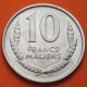MALI 10 FRANCOS 1961 CABALLO DE PURA RAZA KM.3 MONEDA DE ALUMINIO SC Africa UNC 10 Francs Maliens