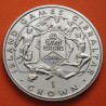 GIBRALTAR 1 CORONA 1995 ISLAND GAMES - SALTO DE ALTURA KM.331 MONEDA DE NICKEL SC 1 Crown QUEEN ELIZABETH II