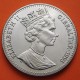 GIBRALTAR 1 CORONA 1995 ISLAND GAMES - SALTO DE ALTURA KM.331 MONEDA DE NICKEL SC 1 Crown QUEEN ELIZABETH II