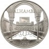 FRANCIA 100 FRANCOS 1995 LA ALHAMBRA en ESPAÑA KM.1112 MONEDA DE PLATA PROOF France 15 Ecus CERTIFICADO