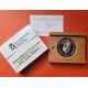 ESPAÑA 2000 PESETAS 2001 LEOPOLDO ALAS CLARIN MONEDA DE PLATA PROOF ESTUCHE y CERTIFICADO DE LA FNMT