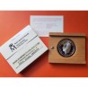 ESPAÑA 2000 PESETAS 2001 LEOPOLDO ALAS CLARIN MONEDA DE PLATA PROOF ESTUCHE y CERTIFICADO DE LA FNMT