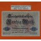 ALEMANIA 50 MARCOS 1914 WWI 1ª GUERRA MUNDIAL Pick 49.A BILLETE MBC- Germany Funfzig Mark