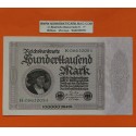 ALEMANIA 100000 MARCOS 1923 GEORG GISZE Weimar HIPER INFLACION Pick 83 BILLETE MBC+ Germany Marks REICHSBANKNOTE