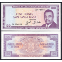 BURUNDI 100 FRANCOS 1990 POBLADO y PRESIDENTE Pick 29A BILLETE SC BANKNOTE UNC 100 Francs Amafaranga