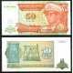 ZAIRE 50 MAKUTA 1993 DICTADOR MOBUTU y PRESA HIDROELECTRICA Pick 51 BILLETE SC 50 Nouveaux Makuta UNC BANKNOTE