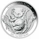 AUSTRALIA 1 DOLAR 2021 KOALA MONEDA DE PLATA PURA 999 Silver Dollar Oz ONZA Troy CAPSULA