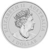 AUSTRALIA 1 DOLAR 2022 KOALA MONEDA DE PLATA PURA 999 Silver Dollar Oz ONZA Troy CAPSULA