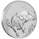 AUSTRALIA 1 DOLAR 2022 KOALA MONEDA DE PLATA PURA 999 Silver Dollar Oz ONZA Troy CAPSULA