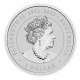 . @ÚLTIMA MONEDA DE ISABEL II@ AUSTRALIA 1 DOLAR 2023 KOALA PLATA PURA 999 Silver Dollar Oz ONZA CAPSULA