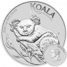 . 1 aacoin AUSTRALIA 1 DOLAR 2025 KOALA EN RAMA Edición PERTH MINT MONEDA DE PLATA PURA $1 Dollar silver ONZA OZ cápsula