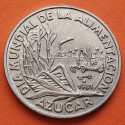 CUBA 1 PESO 1981 AZUCAR - DÍA MUNDIAL DE LA ALIMENTACIÓN KM.59 MONEDA DE NICKEL SC + IMPERFECCIONES Caribe