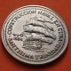 CUBA 1 PESO 1984 BUQUE SANTÍSIMA TRINIDAD - CONSTRUCCIÓN NAVAL KM.118 MONEDA DE NICKEL SC + IMPERFECIONES