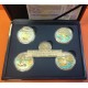 . @SUPER RARO y AGOTADO@ ESPAÑA 10 EUROS 2019 2020 2021 2022 ELCANO VUELTA AL MUNDO 4 MONEDAS DE PLATA Tirada 500 ESTUCHES FNMT