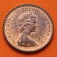 FALKLAND 1 PENIQUE 1974 PINGUINOS y REINA ISABEL II KM.2 MONEDA DE BRONCE EBC UK Colony 1 Pence ISLAS MALVINAS