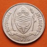 BOTSWANA 10 THEBE 1976 ANTILOPE y ESCUDO KM.5 MONEDA DE NICKEL SC Africa  10 THEBE
