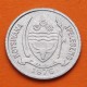 BOTSWANA 1 THEBE 1976 PÁJARO LORO TURACO KM.3 MONEDA DE ALUMINIO SC- Africa