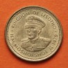 LESOTHO 1 LISENTE 1979 GENERAL MOSHOESHOE II KM.16 MONEDA DE LATON EBC Africa