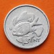 SEYCHELLES 1 CENTAVO 1977 PECES y ESCUDO KM.30 MONEDA DE ALUMINIO SC- 1 Cent