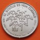 CUBA 1 PESO 1985 AÑO INTERNACIONAL DEL BOSQUE FAO KM.133 MONEDA DE NICKEL SC- coin Caribe