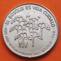 CUBA 1 PESO 1985 AÑO INTERNACIONAL DEL BOSQUE FAO KM.133 MONEDA DE NICKEL SC- coin Caribe