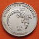 @IMPERFECCIONES@ VCUBA 1 PESO 1985 COCODRILO - DEFENSA DE LA NATURALEZA KM.181 MONEDA DE NICKEL SC- Caribe coin