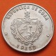 @IMPERFECCIONES@ VCUBA 1 PESO 1985 COCODRILO - DEFENSA DE LA NATURALEZA KM.181 MONEDA DE NICKEL SC- Caribe coin