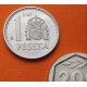 2 monedas x ESPAÑA 1 PESETA 1987 + 200 PESETAS 1987 III EXPOSICION NACIONAL DE NUMISMATICA E-87 PROOF E87 @Leves Imperfecciones@