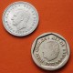 2 monedas x ESPAÑA 1 PESETA 1987 + 200 PESETAS 1987 III EXPOSICION NACIONAL DE NUMISMATICA E-87 PROOF E87 @Leves Imperfecciones@
