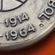 . @OFERTA@ BILBAO 1963 1913 MEDALLA DE PLATA BODAS DE ORO FEDERACIÓN VIZCAÍNA DE FÚTBOL 35 mm 27,10 gramos
