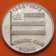 . @OFERTA@ BILBAO 1973 1898 MEDALLA DE PLATA 75 ANIVERSARIO DEL ATHLETIC CLUB DE BILBAO 32 mm 13,80 gramos