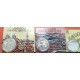 . 9 monedas x ESPAÑA 1000 PESETAS 1995+1996+1997+1998+1999+2000 PLATA ESTUCHE CERTIFICADO FNMT Serie completa