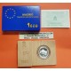 ESPAÑA 1 ECU 1992 PUERTA DE ALCALA MADRID CAPITAL EUROPEA DE LA CULTURA MONEDA DE PLATA PROOF ESTUCHE