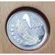 ESPAÑA 1 ECU 1995 LA MARINA ESPAÑOLA BARCO y TIMON MONEDA DE PLATA PROOF ESTUCHE FNMT + PEGATINA