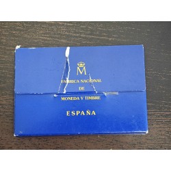 ESPAÑA 5 ECU 1993 HOMENAJE A DON JUAN DE BORBON BARCO EL SALTILLO MONEDA DE PLATA PROOF 1 ONZA ESTUCHE FNMT 5 ECUS 1993
