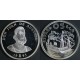 ESPAÑA 5 ECU 1995 LA MARINA ESPAÑOLA GALEON y BARCO ANTIGUO MONEDA DE PLATA PROOF ECUS 1 ONZA ESTUCHE FNMT 5 ECUS 1995