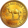 . @TOKEN@ ESTADOS UNIDOS 20 CIGARETTES CAMEL Año 1956 CAMELLO MONEDA DE LATÓN SC 30 mm