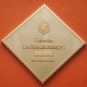 0,72 Onzas LINGOTE DE PLATA PURA y BAÑO DE ORO x ESPAÑA forma de sello 14 PESETAS - ESCUDO NACIONAL - FORMA DE ROMBO