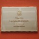 0,79 Onzas LINGOTE DE PLATA PURA y BAÑO DE ORO x ESPAÑA forma de sello 50 PESETAS - REYES JUAN CARLOS I y ALFONSO XIII