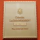 0,55 Onzas LINGOTE DE PLATA PURA y BAÑO DE ORO x ESPAÑA forma de sello 10 PESETAS 1920 -CONGRESO U.P.U.